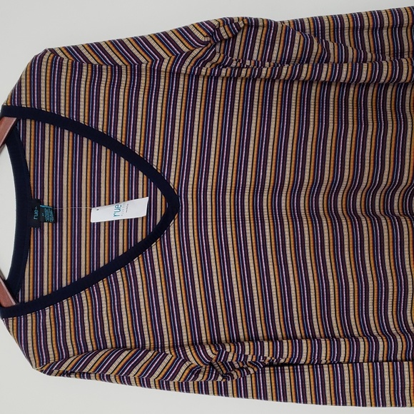 NWT Rue 21 Stripped Shirt - Picture 1 of 3